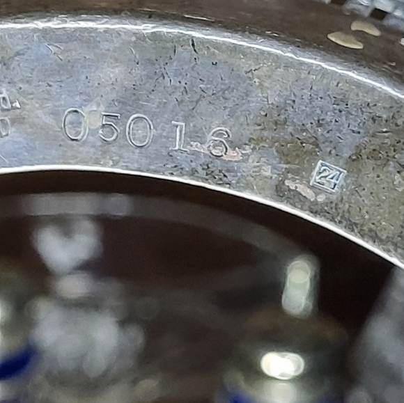 Elegant Silver and Blue Condiment Set - Picture 15 of 16